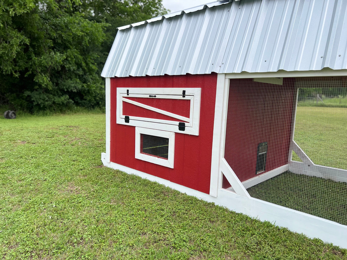Heritage Red Chicken Coop
