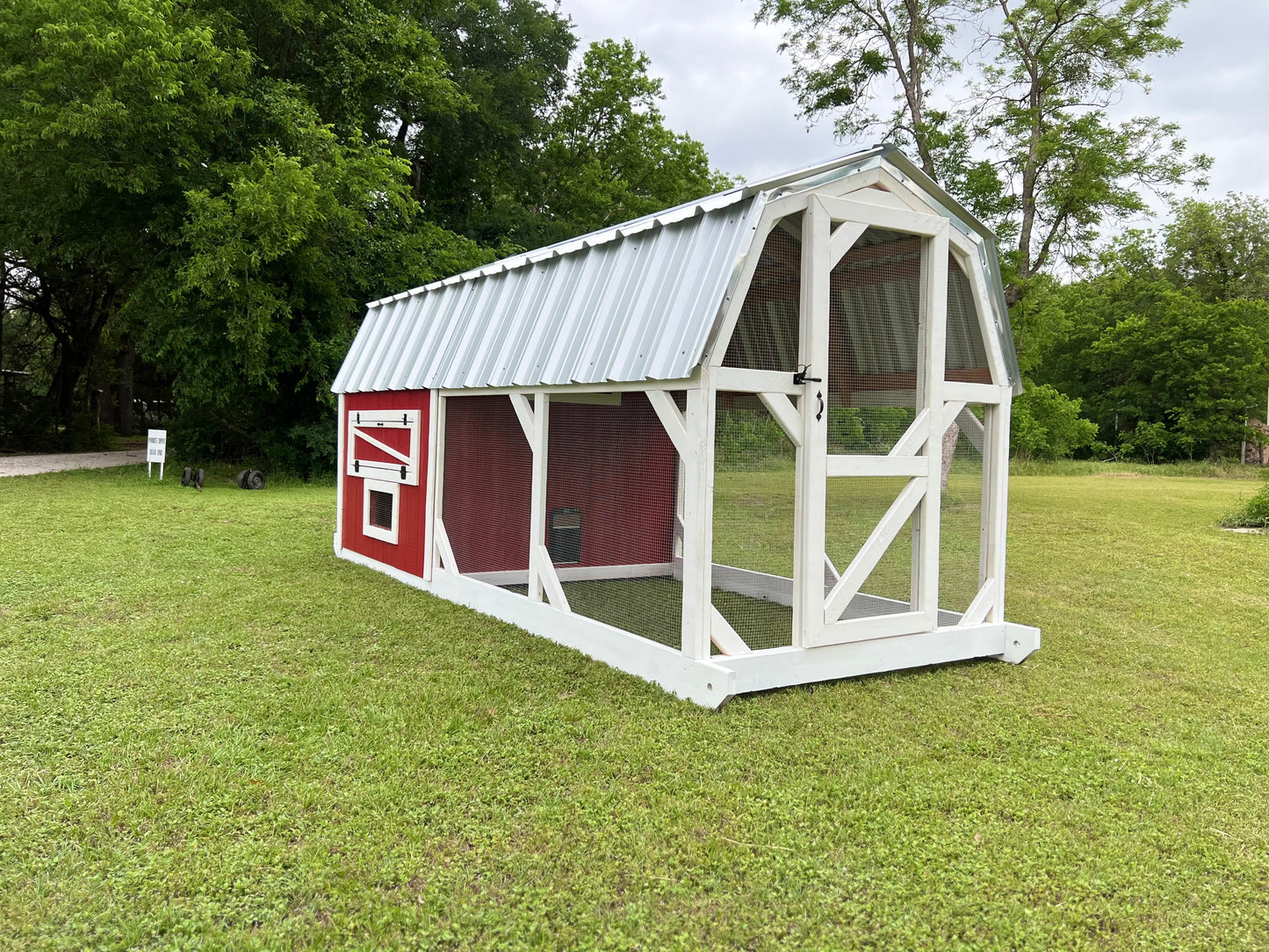 Heritage Red Chicken Coop
