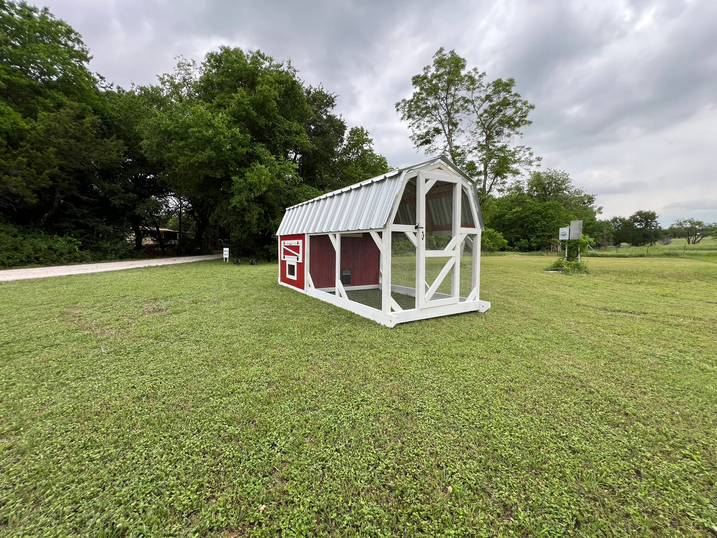 Heritage Red Chicken Coop