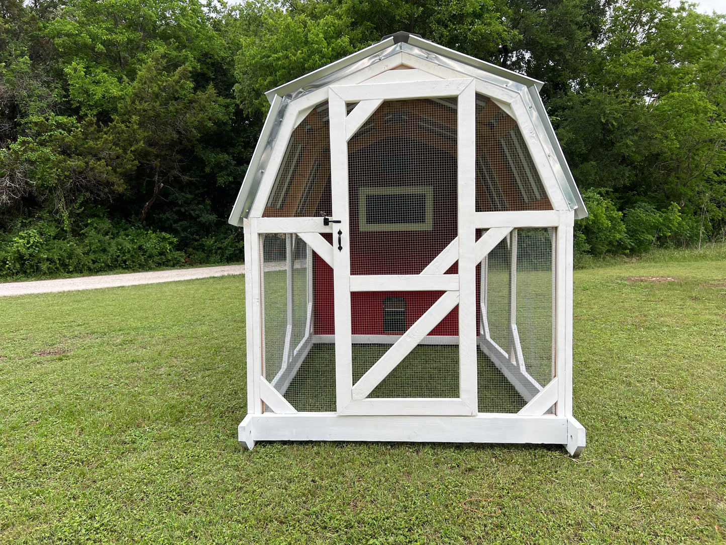 Heritage Red Chicken Coop