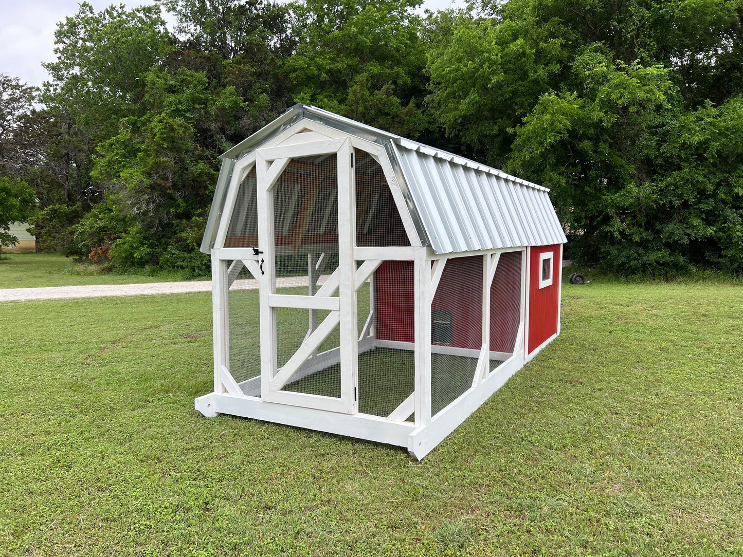 Heritage Red Chicken Coop