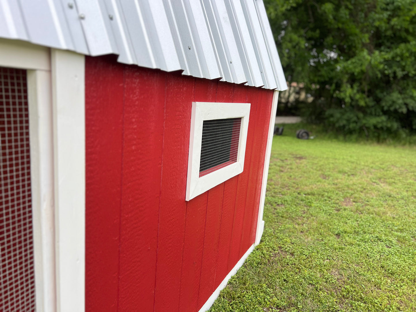 Heritage Red Chicken Coop