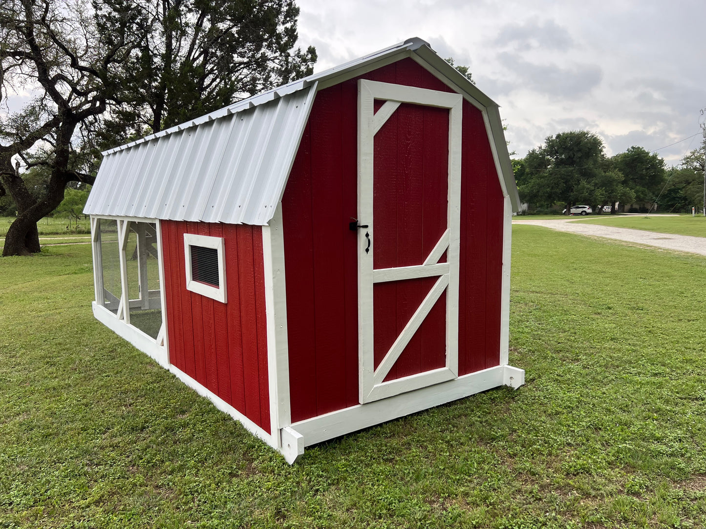 Heritage Red Chicken Coop