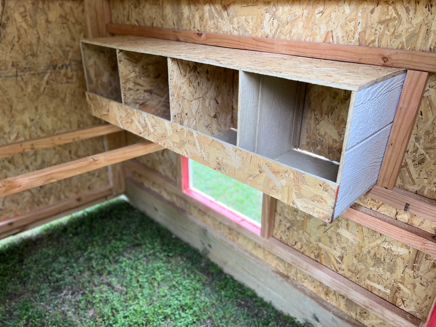 Heritage Red Chicken Coop